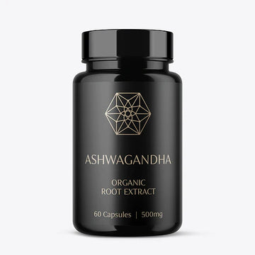 Ashwagandha Capsules - Certified Organic Root Extract (60x 500mg) MADE IN AUSTRALIA